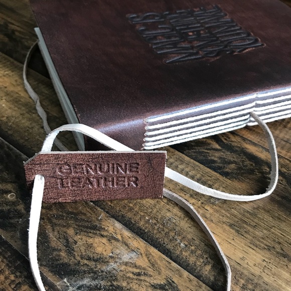 π Genuine Leather Notebook: Magic is something... - Picture 6 of 6